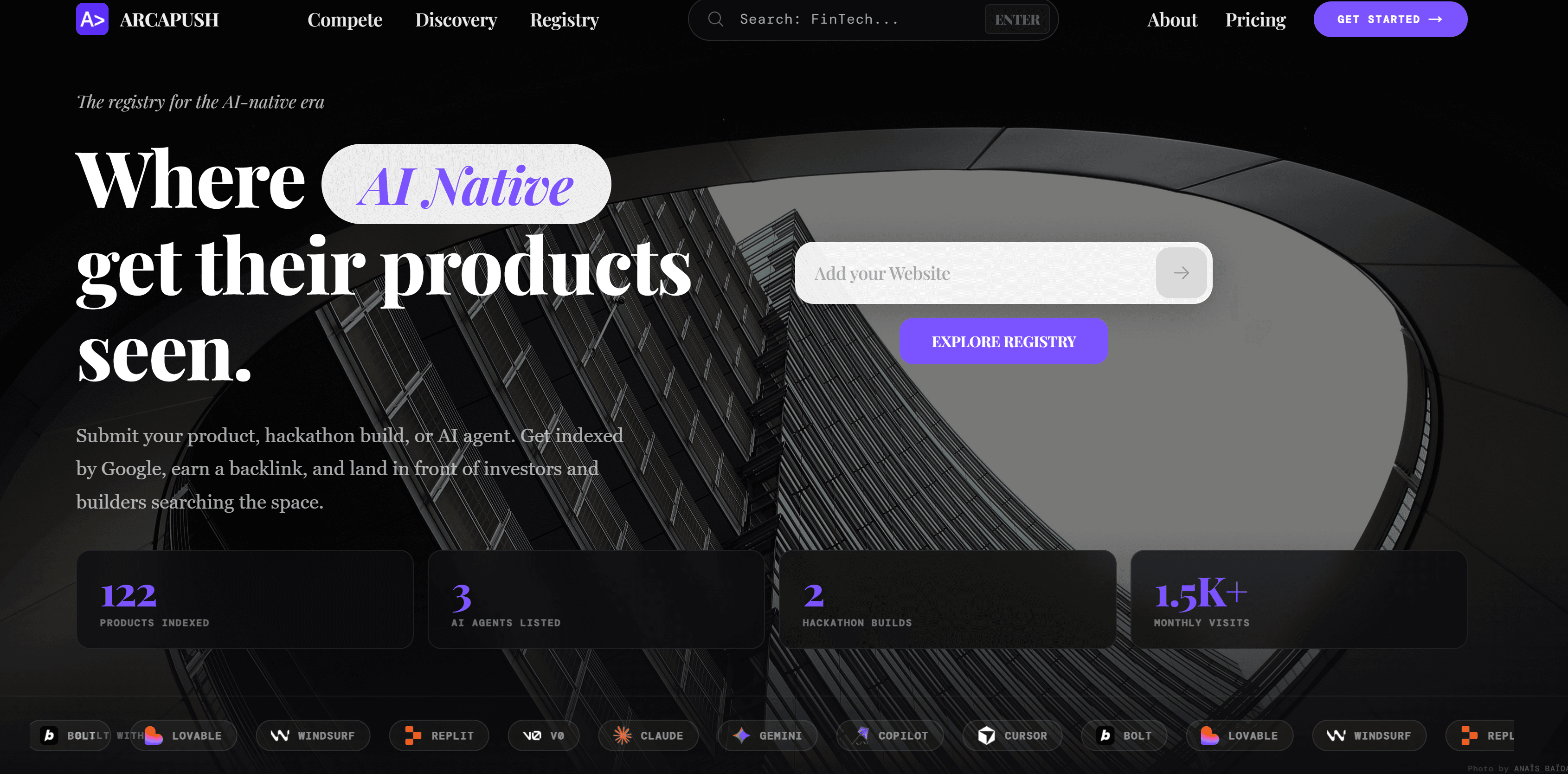 Arcapush product screenshot