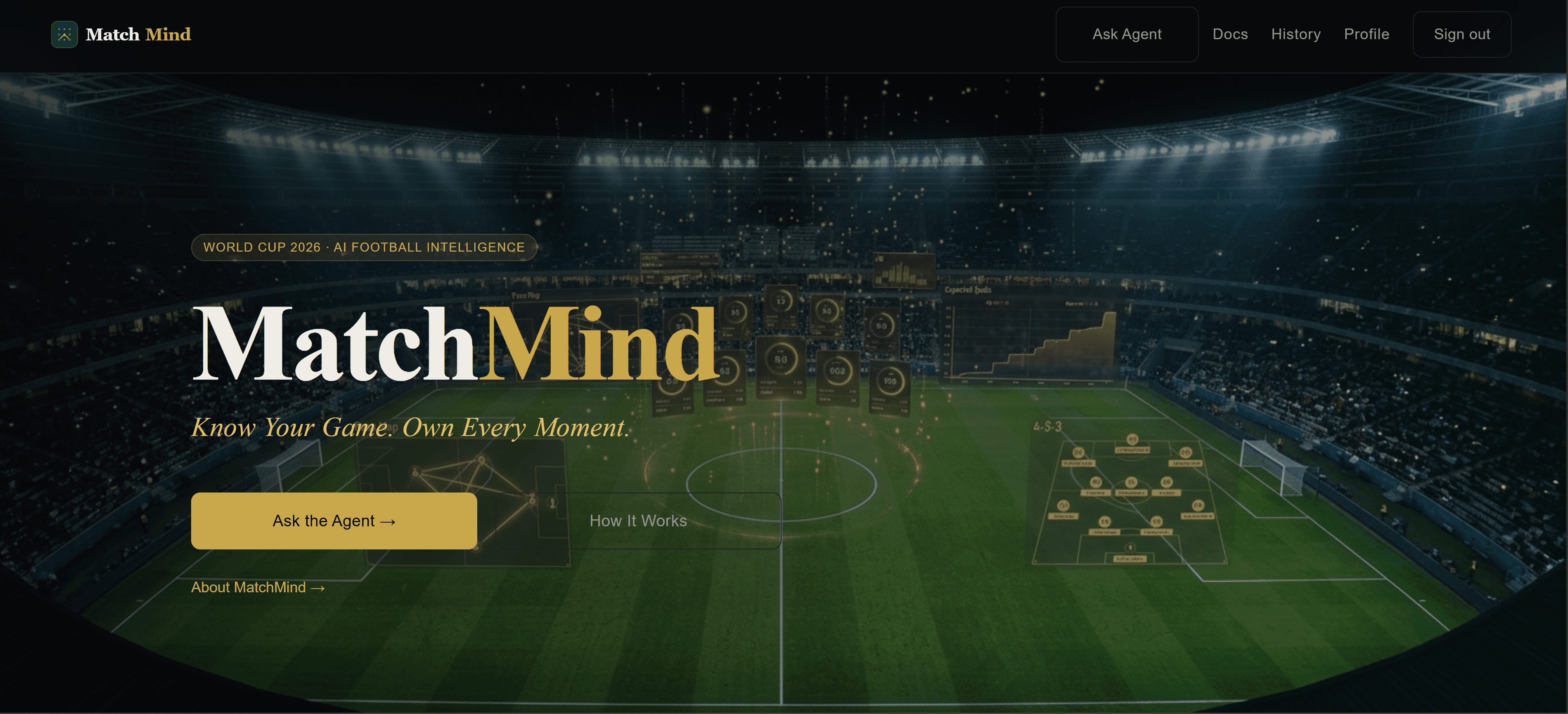 MatchMind product screenshot